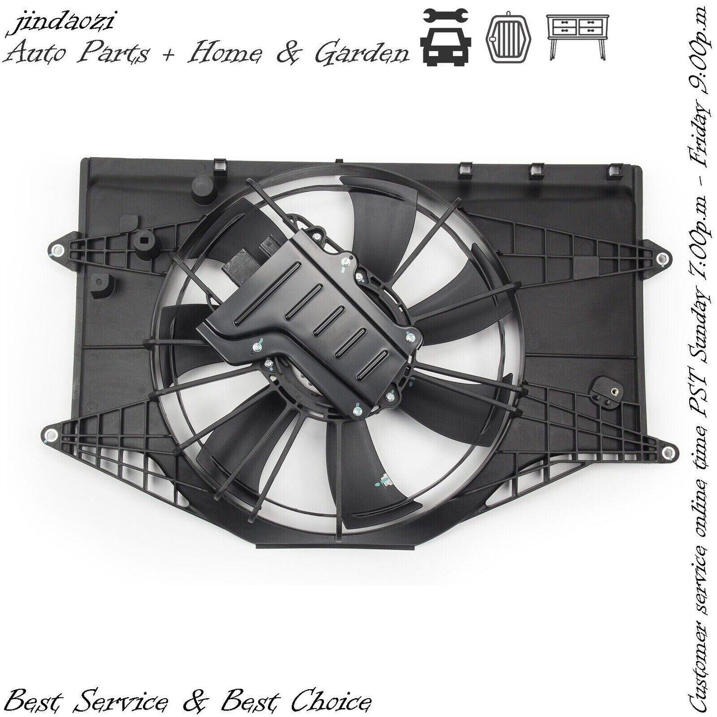 HO3115173 17-21 Honda Civic EX HO3115173 Sport Touring New Radiator Cooling Fan ASSY