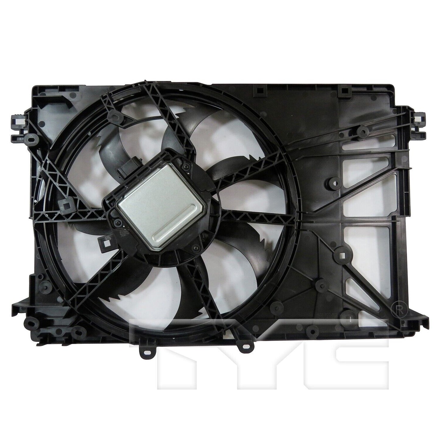 TYC 624440 Dual Rad& Cond Fan Assy for Toyota Toyota RAV4 2.5L 2019-2020 Models