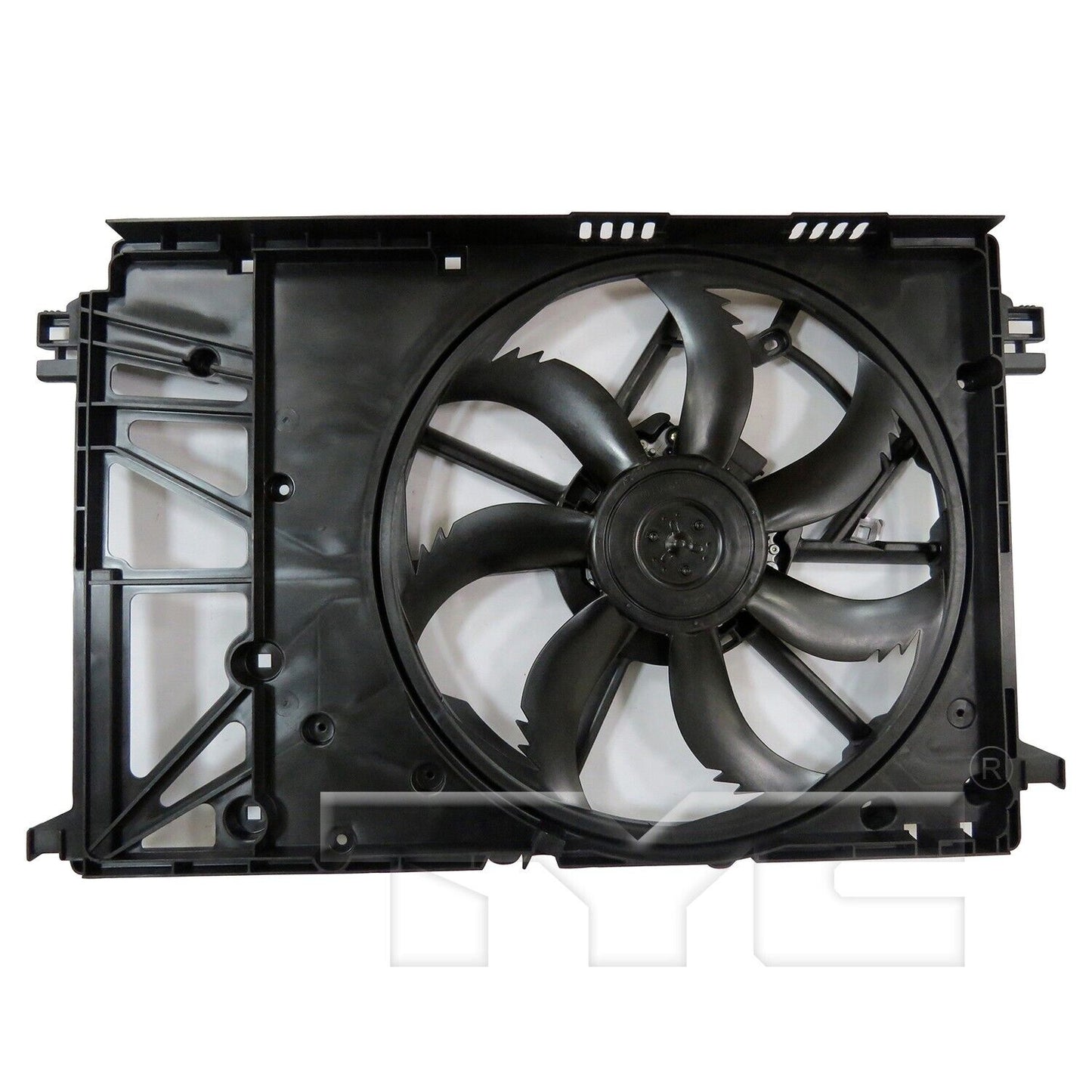 TYC 624440 Dual Rad& Cond Fan Assy for Toyota Toyota RAV4 2.5L 2019-2020 Models